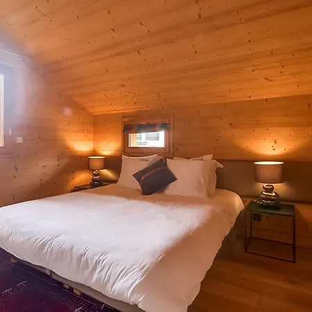 Chalet Contemporain Face Au Mont-Blanc Шале Шамони