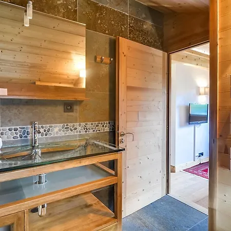 Chalet Contemporain Face Au Mont-Blanc Шале Шамони
