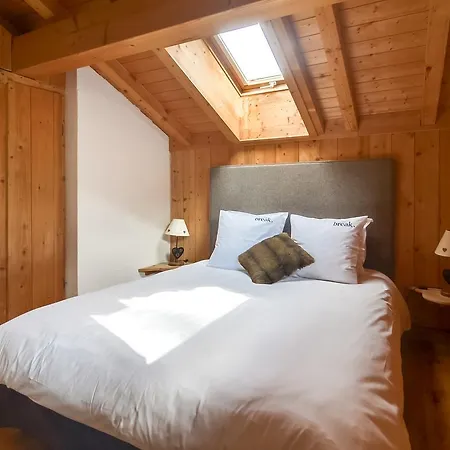 Chalet Contemporain Face Au Mont-Blanc Шале