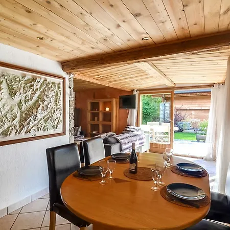 Chalet Contemporain Face Au Mont-Blanc * Шамони